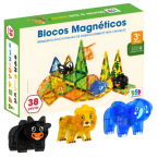 BLOCOS MAGNETICOS SELVA 38 PEÇAS